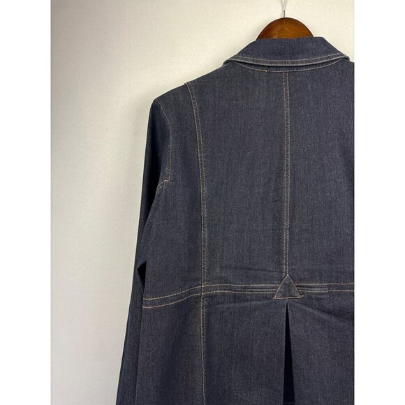 Women’s Jones New York 2X Dark Blue Jean Jackets - Picture 4 of 6